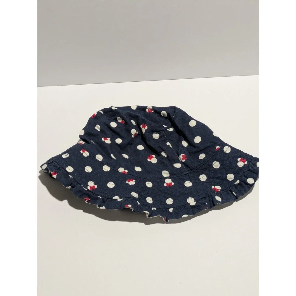 Disney Baby Gap Minnie Mouse Reversible Bucket Hat Toddler M/L
